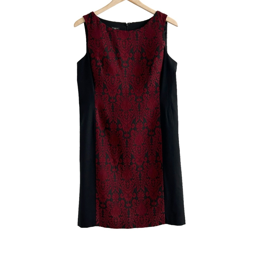 Talbots Petites Wool Blend Sleeveless Sheath Dress (12P) - Picture 8 of 16